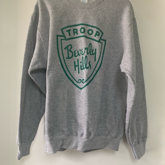 Troop Beverly Hills Grey Sweatshirt Wilderness - Picture 2 of 3